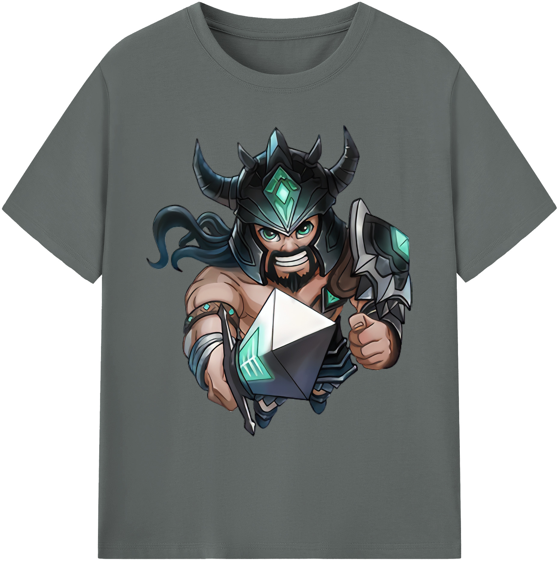 リーグ・オブ・レジェンド League of Legends LOL 綿100％ メンズ半袖Tシャツ｜肌触りやわらか＆通気性